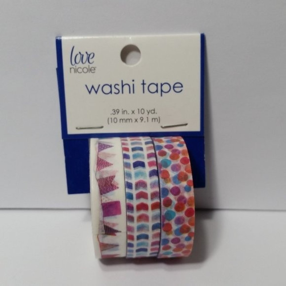 Washi Tape Flags Arrows Dots Craft Tape